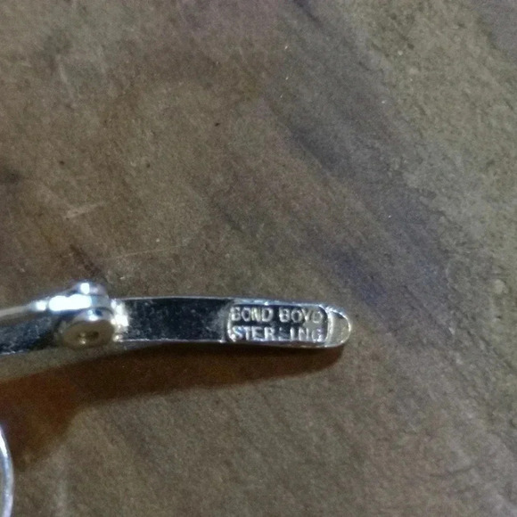 large  925 silver brooch - Picture 2 of 2